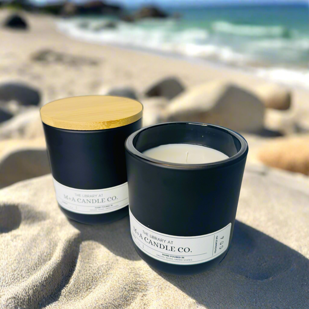 004 Lily: Marine & Sea Lily Candle – M+A Candle Co.